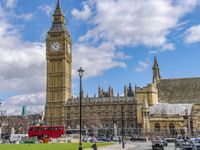 Big Ben mit Houses of Parliament (Westminster Hall)