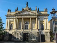 Langer Stall, Fassade des Exerzierhauses 1781 durch Unger