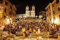 IMG_4926_Spanische Treppe_Scalinata della Trinit&agrave; dei Monti_1726+Basilica Trinit&agrave; dei Monti_1495