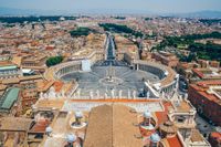 IMG_4717_Piazza San Pietro_&auml;gyptischer Obelisk+Kolonnaden